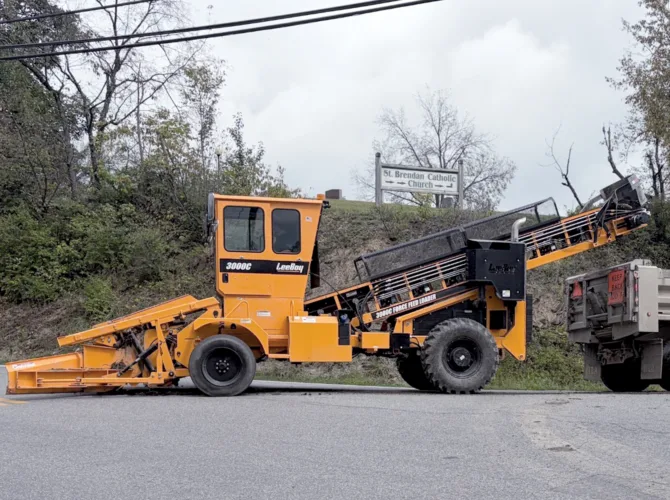 Force-Feed Loader and Dump Truck